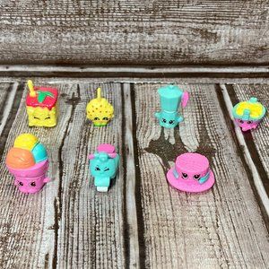 Lot of 7 SHOPKINS Italian Tour Figures No Duplicates Toys
